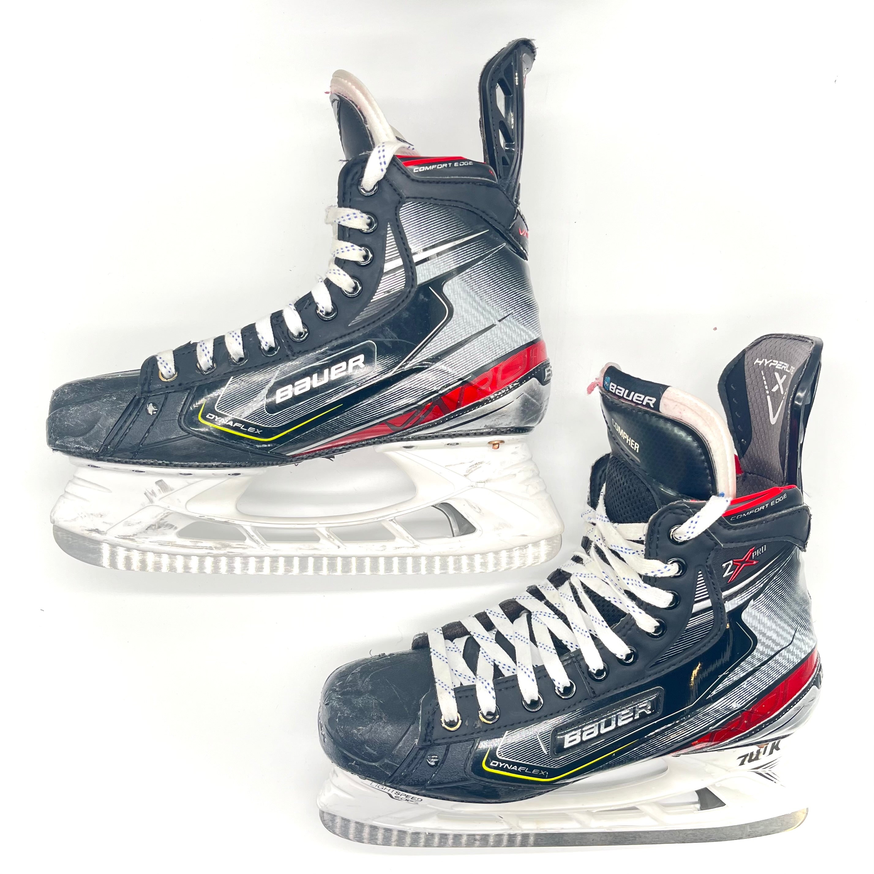 Bauer Vapor 2X Pro – Patins de hockey d'occasion NHL Pro Stock – JT Compher